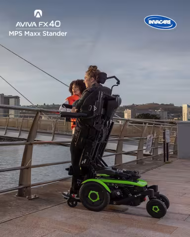 Fauteuil Roulant Electrique Verticalisateur AVIVA FX 40