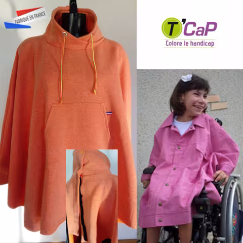 Veste en jean et sweat enfant/adulte