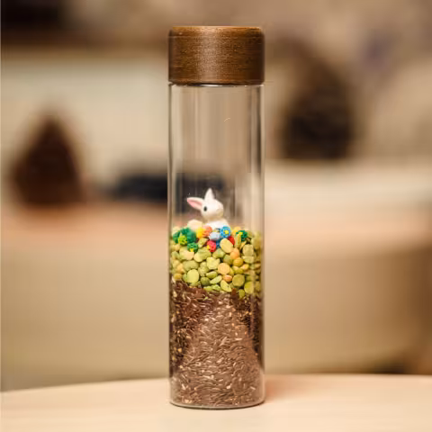 Bouteille sensorielle thématique