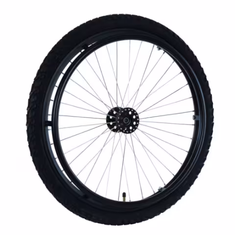 Roue complète Sport OMOBIC Off Road Challenger 24" 507mm et Kit roulements N°5