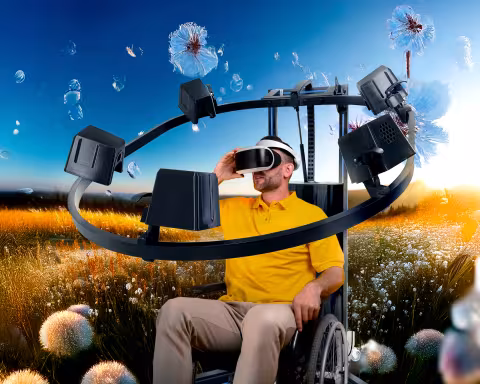 Capsule immersive et multisensorielle
