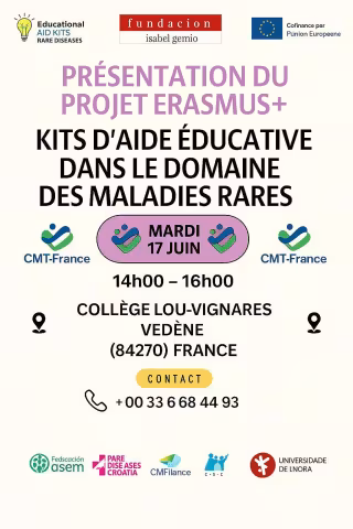 Erasmus + avec Benjamin et Cédric ARNAUD / Référent en France du programme Erasmus+ maladies rares