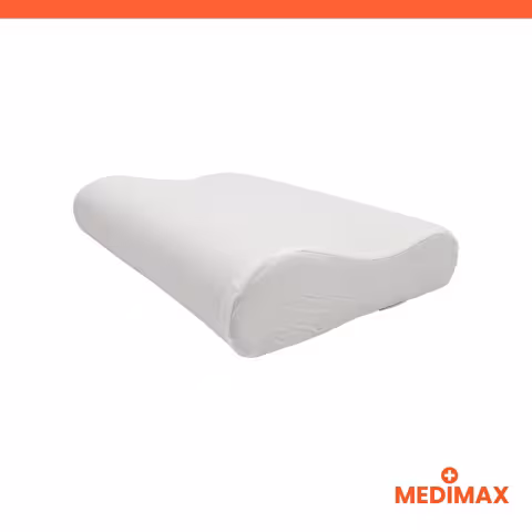 Oreiller Ergonomique en Mousse à Mémoire de Forme XL 60 x 40 x 12 cm