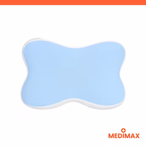 Oreiller Ergonomique Mousse à Mémoire de Forme 60 x 40 x 12 cm