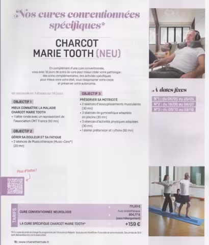 Cure Spécifique Charcot-Marie-Tooth ( Lamalou-les-Bains) (34)